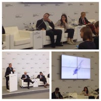 Photo taken at Moscow Urban Forum by Vladimir D. on 10/16/2015