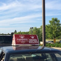 Photo taken at Toppers Pizza by Katrina K. on 6/6/2015