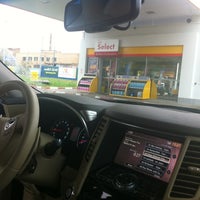 Photo taken at Shell by Edward M. on 9/30/2012