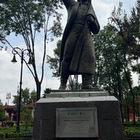 Photo taken at Jardín Hidalgo by A on 6/29/2022