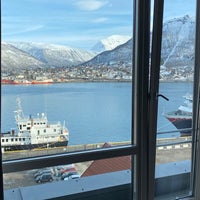 Photo taken at Radisson Blu Hotel, Tromsø by A on 3/15/2022