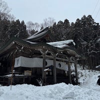 Photo taken at 戸隠神社 中社 by banb4n on 1/21/2024