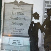 Photo taken at Ye Olde Sandwich Shoppe by Maranda P. on 9/29/2012