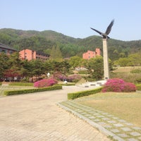 Photo taken at YONSEI University Wonju Campus by Kyuha C. on 5/5/2013