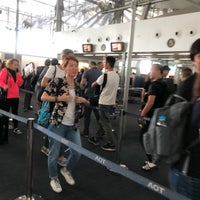 Photo taken at Cathay Pacific (CX) Check-in by Calvin C. on 6/26/2019