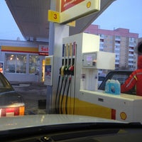 Photo taken at Shell by Olga R. on 12/20/2012