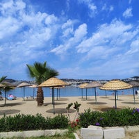 Photo taken at Gümbet Plajı by Snr on 5/10/2024