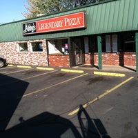 Photo taken at Abby&amp;#39;s Legendary Pizza by Anthony Z. on 10/8/2012