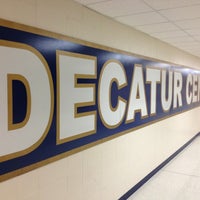 Photo taken at Decatur Central High School by John K. on 9/18/2013