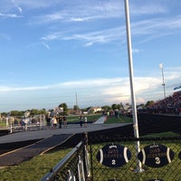 Photo taken at DCHS-Devere Fair Stadium (Track) by John K. on 8/22/2014