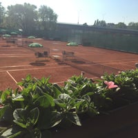 Photo taken at Tenis Baník Praha by Vláďa H. on 5/10/2016