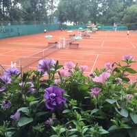 Photo taken at Tenis Baník Praha by Vláďa H. on 7/17/2016