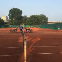 Photo taken at Tenis Baník Praha by Vláďa H. on 5/25/2016