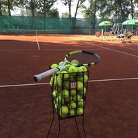 Photo taken at Tenis Baník Praha by Vláďa H. on 6/8/2016