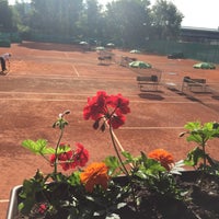 Photo taken at Tenis Baník Praha by Vláďa H. on 6/22/2016