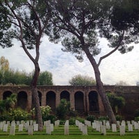 Photo taken at Cimitero Di Guerra Del Commonwealth by Way-Fan C. on 11/25/2014