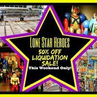 Foto tirada no(a) Lone Star Heroes: Comics, Cards, and Collectibles por Lone Star Heroes: Comics, Cards, and Collectibles em 1/6/2017