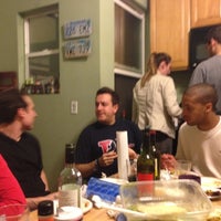 Photo taken at Family Dinner by Iz on 12/13/2012