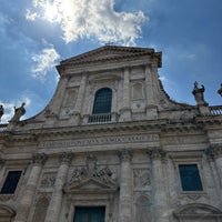 Photo taken at San Giovanni Battista dei Fiorentini by Sean M. on 8/16/2023