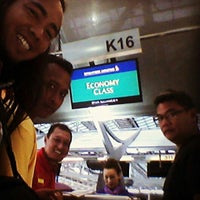 Photo taken at Check-in Row &amp;quot;K&amp;quot; by MR|Wiwie on 9/2/2013