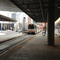 Photo taken at RTD - Colfax at Auraria Light Rail Station by Brant on 12/29/2012