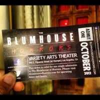 Photo taken at Blumhouse Of Horrors by Jessica W. on 10/30/2012