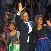 Photo taken at Obama Election Night HQ by Jerod H. on 11/7/2012