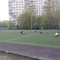 Photo taken at Футбольное поле by Bogdan on 4/29/2014