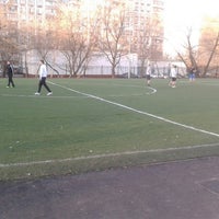 Photo taken at Футбольное поле by Bogdan on 3/26/2014