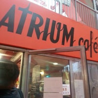 Photo taken at Atrium Cafe by Marcela F. on 10/5/2012