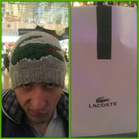Photo taken at Lacoste by - -. on 12/30/2012
