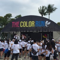Photo taken at The Color Run Singapore by GraCe M. on 8/22/2015