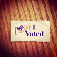 Photo taken at Voting by Maggie C. on 11/6/2012