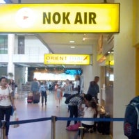 Photo taken at Nok Air | Buy&amp;#39;n Fly Counter 1 by Vidhanat V. on 8/6/2013