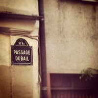 Photo taken at Passage Dubail by Paolo I. on 9/14/2012