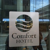 Снимок сделан в Comfort Hotel пользователем Cecilie G. 8/2/2017