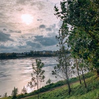 Photo taken at Берег Невы by Mike F. on 10/9/2020