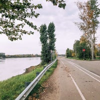 Photo taken at Берег Невы by Mike F. on 10/6/2020