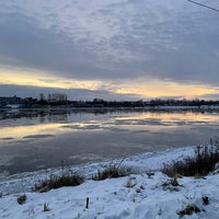 Photo taken at Берег Невы by Mike F. on 1/3/2021