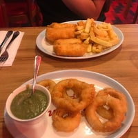 Photo taken at The Golden Union Fish Bar by Susan on 8/4/2019