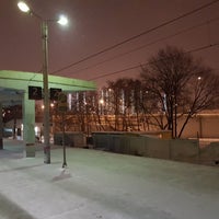 Photo taken at Ж/д платформа Матвеевская by Petr D. on 1/29/2018