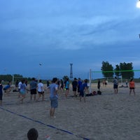 Montrose Beach Volleyball Courts Court In Uptown Photo Taken At Montrose Beach Volleyball Courts By N Felipe M On 6