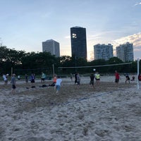 Photo taken at Foster Beach Volley by N. Felipe M. on 7/2/2019