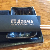 Photo taken at Azuma Sushi &amp;amp; Robata Bar by Nicky S. on 4/24/2016