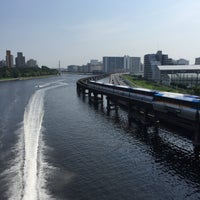 Photo taken at 八潮橋 by Vic F. on 7/12/2015