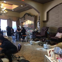 Photo taken at Q Nails &amp;amp; Spa River Oaks by Liss V. on 4/17/2018