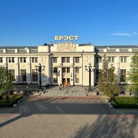 Das Foto wurde bei Станция Брест-Центральный / Brest Railway Station von Yury B. am 4/21/2023 aufgenommen