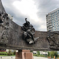 Photo taken at Площадь Защитников Неба by Елена М. on 7/16/2019