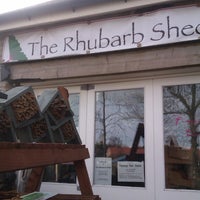Photo taken at Rhubarb Shed Cafe by Andrea on 2/19/2013