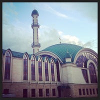Photo taken at Мечеть имени первого муфтия Чеченской Республики Арсанукаева Магомед-Башир хаджи by Viacheslav D. on 6/4/2013